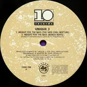 12inch Vinyl Single - Unique 3 - Unique 4 Track E.P.