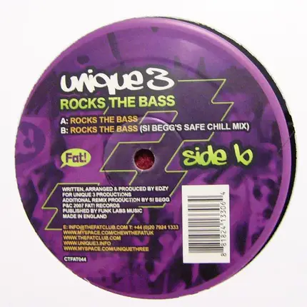 Unique 3 - Rocks The Bass