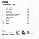 CD - Unkle - Never Never Land - Promo, Copy Protected
