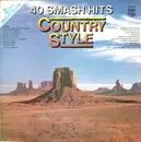 Double LP - Unknown Artist - 40 Smash Hits Country Style