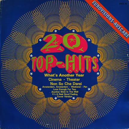 Whats Another Year, Cinema, Theater - 20 Top-Hits (Eurovisions-Ausgabe)