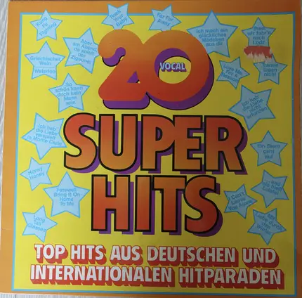Udo Jürgens a.o. - 20 Vocal Super Hits