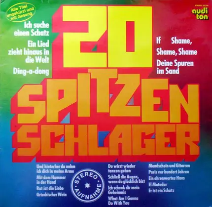 Rosenstein, Udo Jürgens & Kenny Young a.o. - 20 Spitzenschlager