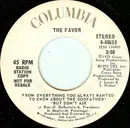 7inch Vinyl Single - Unknown Artist - The Favor / An Arrangement