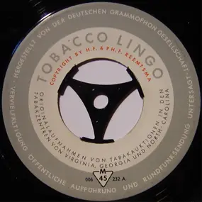 Unknown Artist - Tobacco Lingo / Carry Me Back To Old Virginny