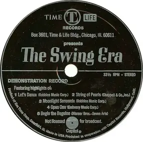 The Unknown Artist - The Swing Era