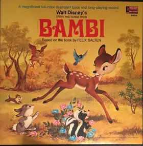 Walt Disney - Walt Disney's Story And Songs From Bambi