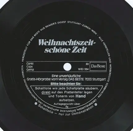 Unknown Artist - Weihnachtszeit - schöne Zeit
