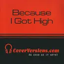 CD Single - Unknown Artist - Because I Got High