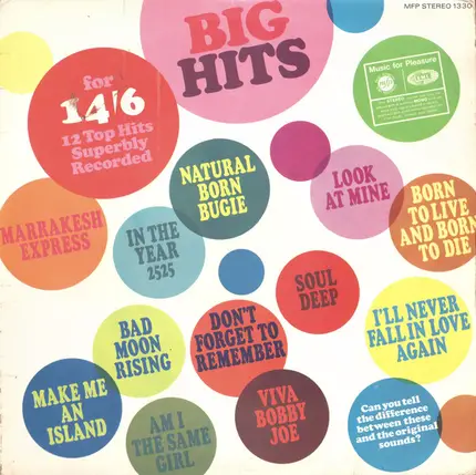 Barry Gibb / Burt Bacharach a.o. - Big Hits