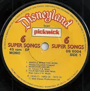 Unknown Artist - Disneyland from Pickwick - 6 Super Songs