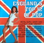 LP - Unknown Artist - England's Top 12 Of Pop