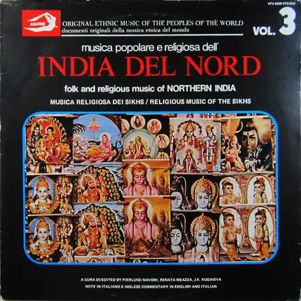 North Indian Folk And Religious Music - Musica Popolare E Religiosa Dell' India Del Nord Vol. 3
