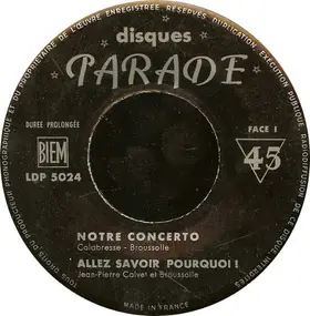 Unknown Artist - Notre Concerto