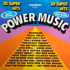 Unknown Artist - Power Music 20 Super Hits - Cover Version