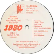 LP - Unknown Artist - Plus One And Plus Two Record 1980
