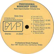 B. Block - Professional Workshop Series: Rock Improvisation Volume One