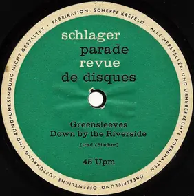 The Unknown Artist - Schlager Parade = Revue De Disques