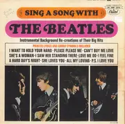 LP - Unknown Artist - Sing A Song With The Beatles! - Instrumental Background Re-Creations Of Their Big Hits - Gatefold