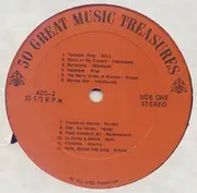 Double LP - Unknown Artist - 50 Great Music Treasures