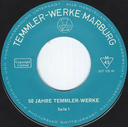 Unknown Artist - 50 Jahre Temmler