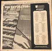 LP-Box - Unknown Artist - 105 Favorites: 35 Piano, 35 Guitar, 35 Organ