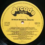 LP - Unknown Artist - 20 Rock Musical Greats