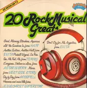 LP - Unknown Artist - 20 Rock Musical Greats