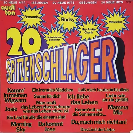 Udo Jürgens, Abba, Vicky Leandros, a.o. - 20 Spitzenschlager