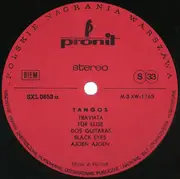 LP - Unknown Artist - Tangos - Misprint, Red labels