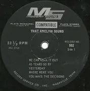 LP - Unknown Artist - That English Sound