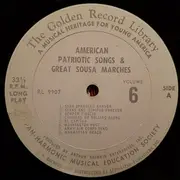 LP - Unknown Artist - The Golden Record Library Volume 6: American Patriotic & Marching Songs