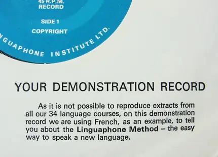 Unknown Artist - The Secret Of Learning A Language