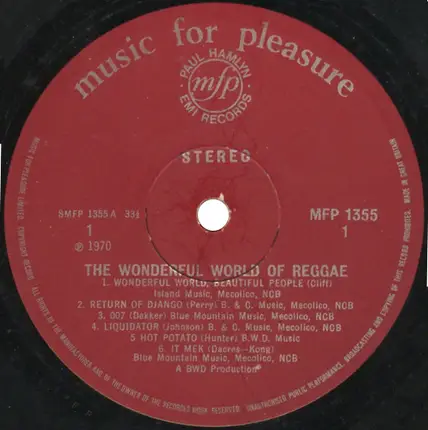 Unknown Artist - The Wonderful World Of Reggae