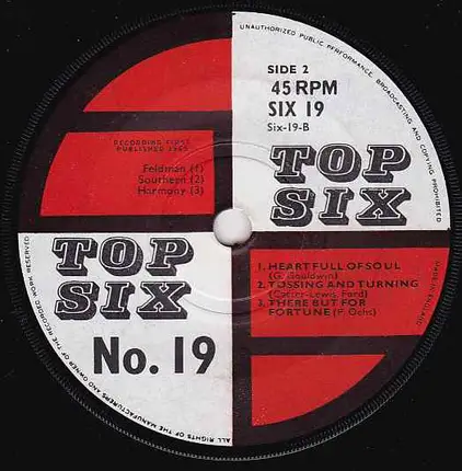 Unknown Artist - Top Six No. 19