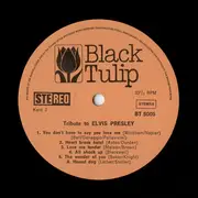 LP - Unknown Artist - Tribute To Elvis Presley