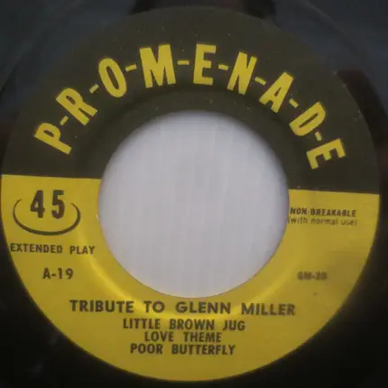 Unknown Artist - Tribute To Glenn Miller