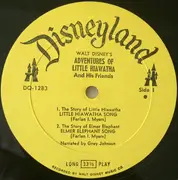LP - Walt Disney - Adventures Of Little Hiawatha