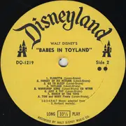 LP - Walt Disney - Walt Disney's Babes In Toyland