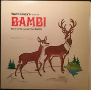 LP - Walt Disney - Walt Disney's Story And Songs From Bambi