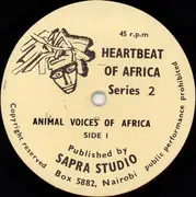 7inch Vinyl Single - Unknown Artist - Animal Voices Of Africa - EP, Mono