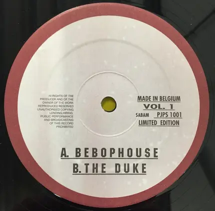 Unknown Artist - Bebophouse / The Duke