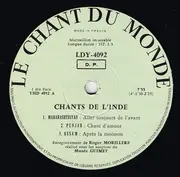 7inch Vinyl Single - Unknown Artists - Chants De L'Inde - EP