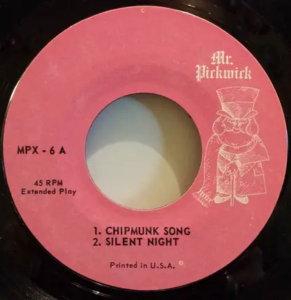 Unknown Artist - Chipmunk Song