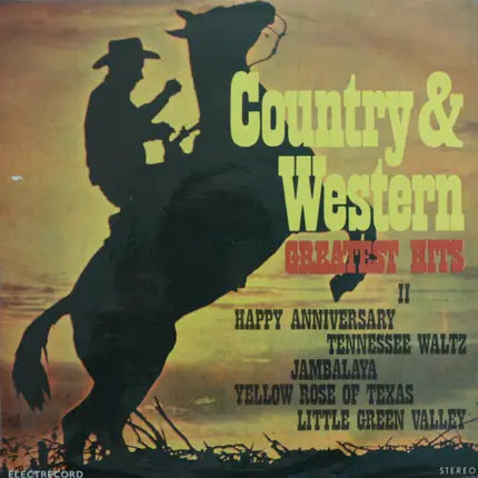 Unknown Artist - Country & Western Greatest Hits II