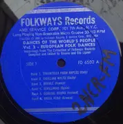 LP - Unknown Artist - Dances Of The World's Peoples, Vol. 2: European Folk Dances