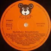 LP - Weihnachtslieder - Der Musikalische Adventskalenderg - Adventskalender