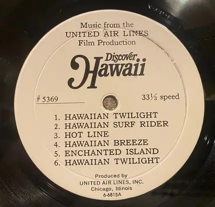 Unknown Artist - Discover Hawaii