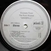 LP - Unknown Artist - Excerpts From The Rock Musical 'Godspell'