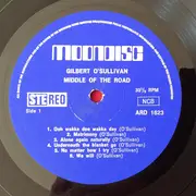 LP - Unknown Artist - Great Hits Made Famous By Gilbert O'Sullivan / Great Hits Made Famous By Middle Of The Road